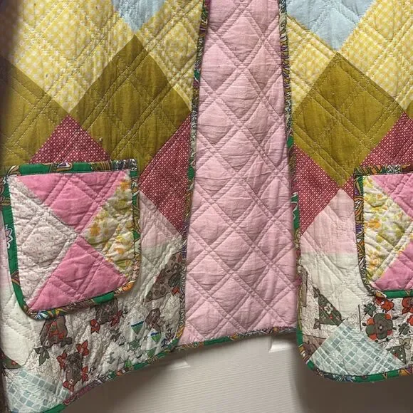 EUC Love the Label Quilted Jacket - Picture 5 of 6